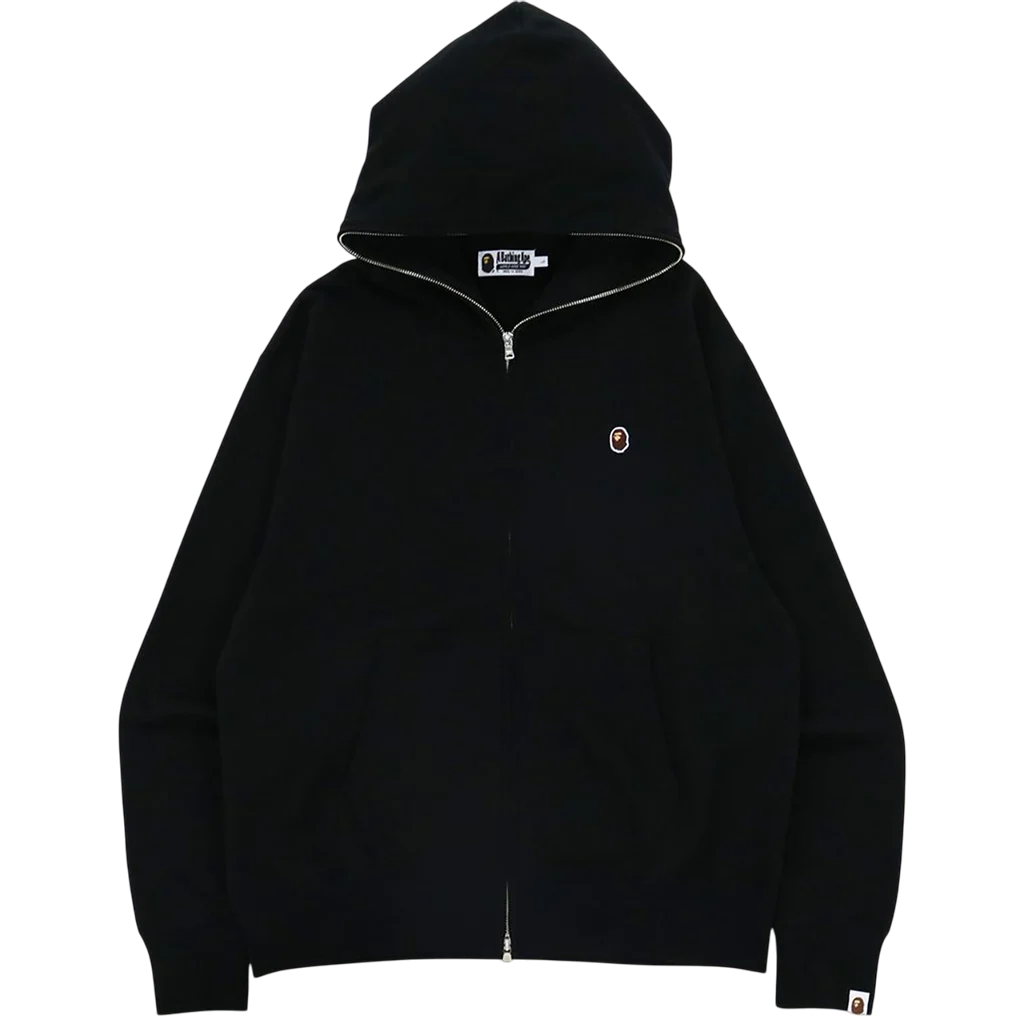 Bape Hoodie Embroidered Logo