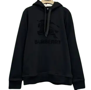 Burberry Towel Embroidery Hoodie