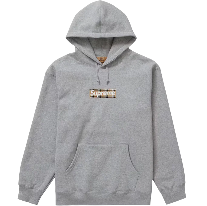 Supreme x Burberry Box Logo Hoodies