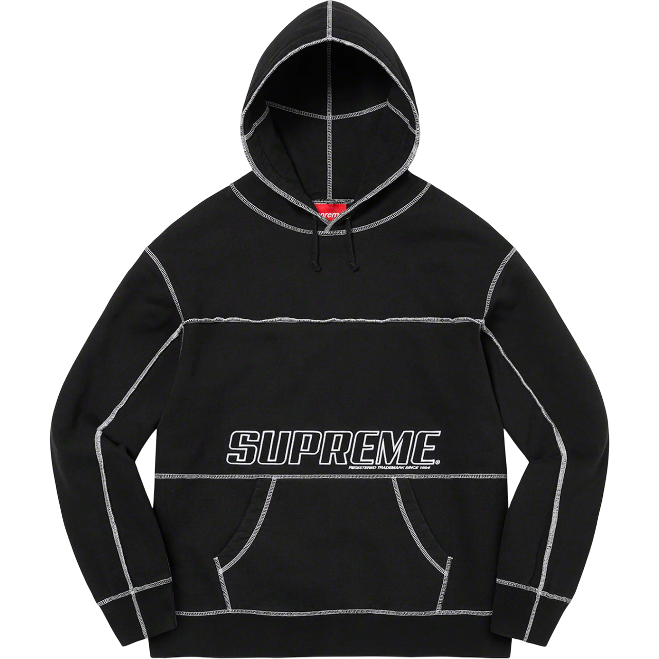 Supreme Coverstitch Hoodies