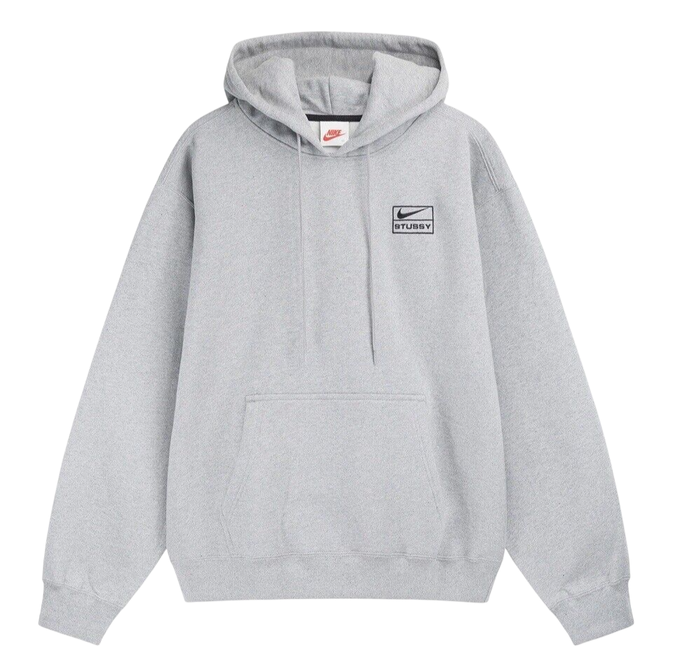 Nike x Stussy Grey Hoodie