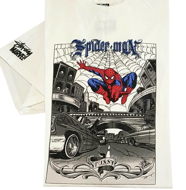 Stussy Spider Man T-Shirt